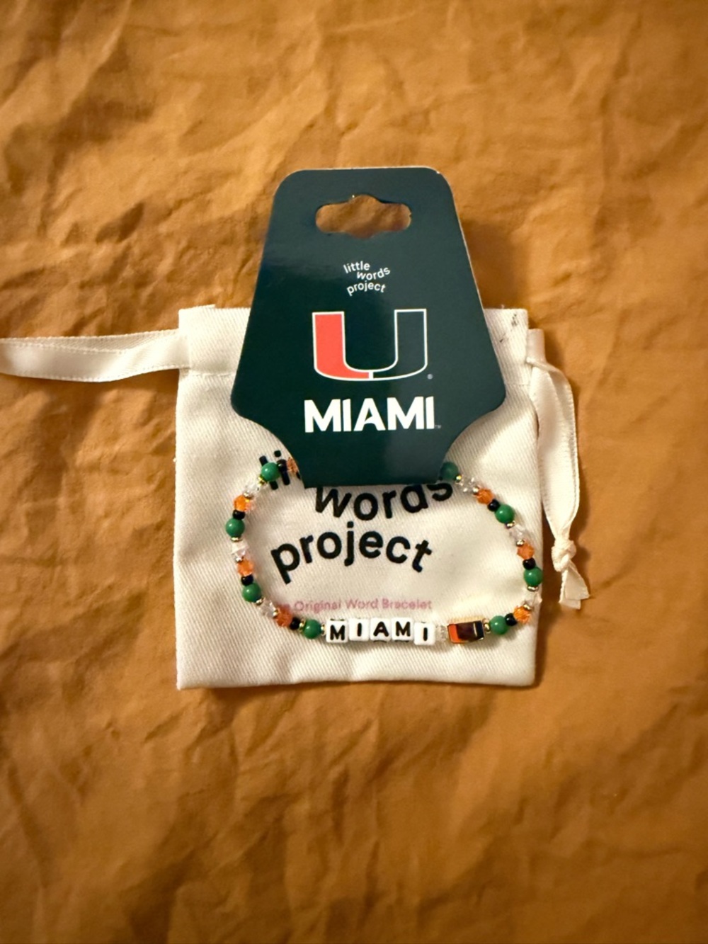 Miami Beaded Word Bracelet - Little Words Project